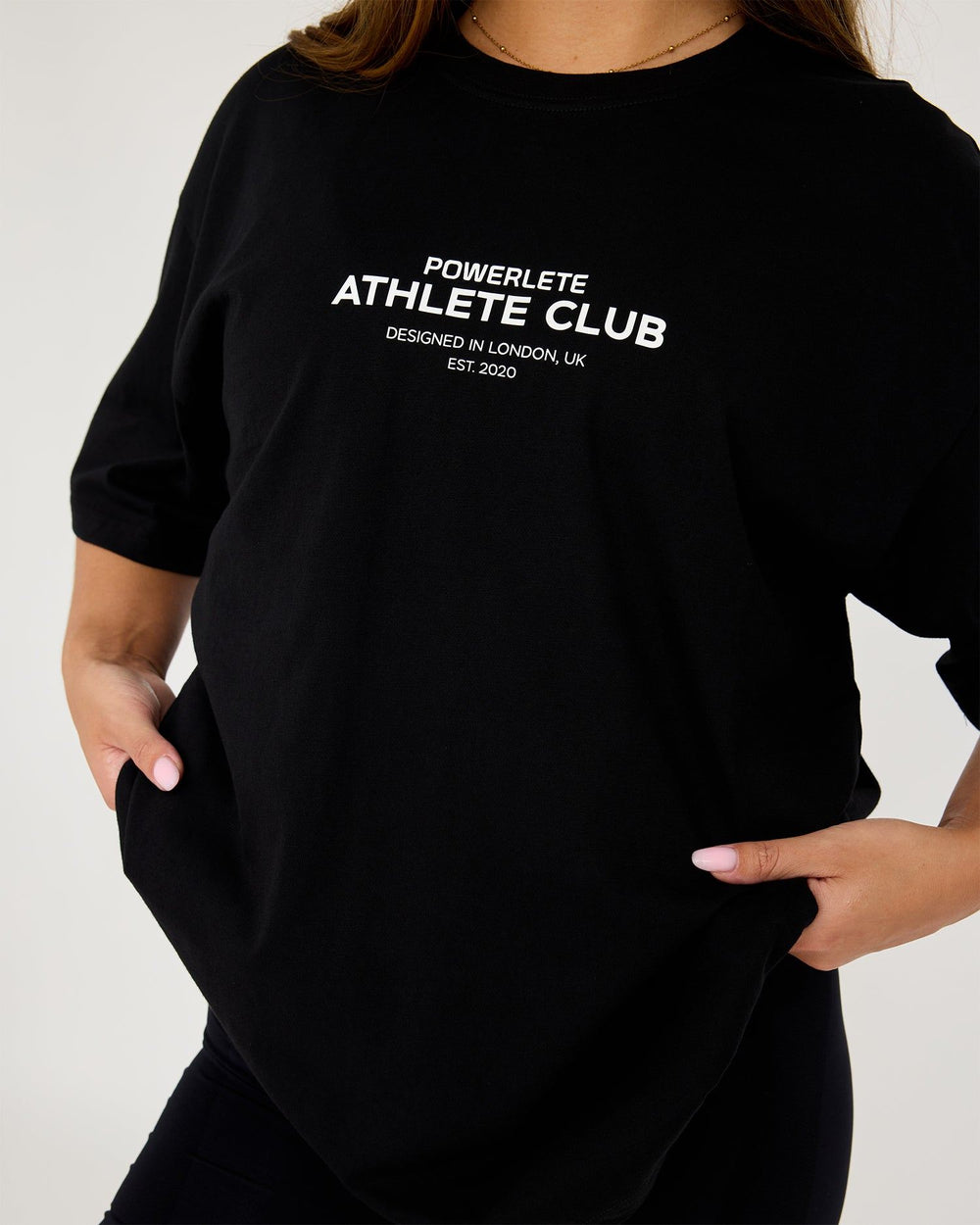 Athlete Club överdimensionerad T-shirt