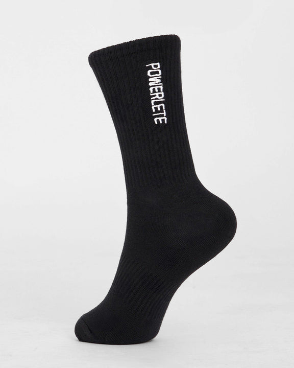 Calcetines de tripulación bordados Premium