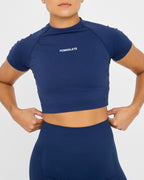 Evolve Sömlös SS Crop Top