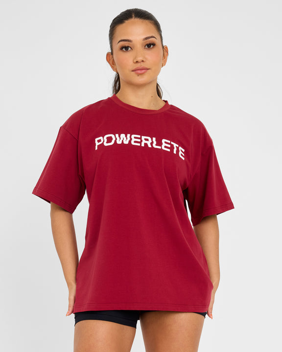 Übergroßes Evolve-T-Shirt