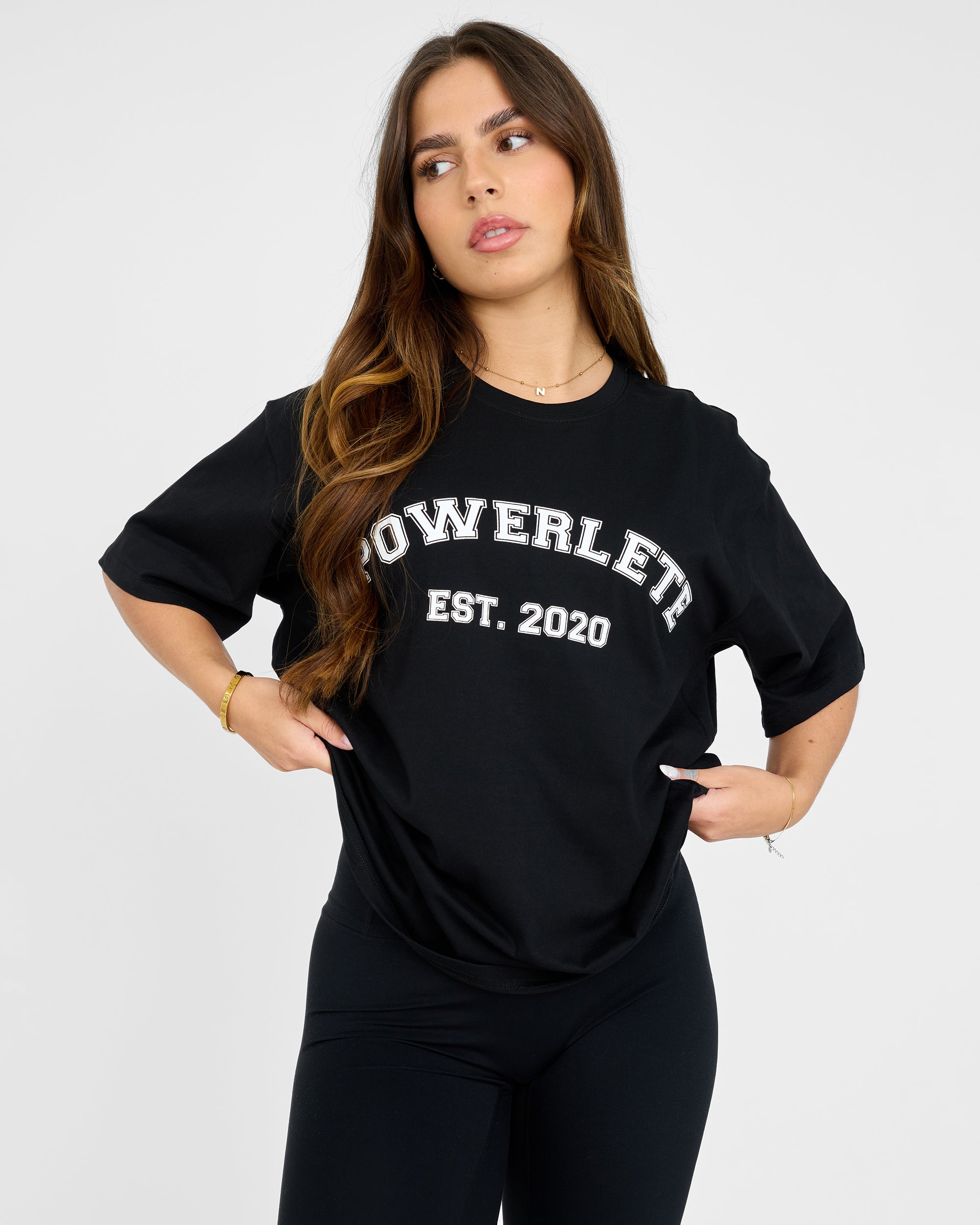 Varsity T-Shirt in Übergröße